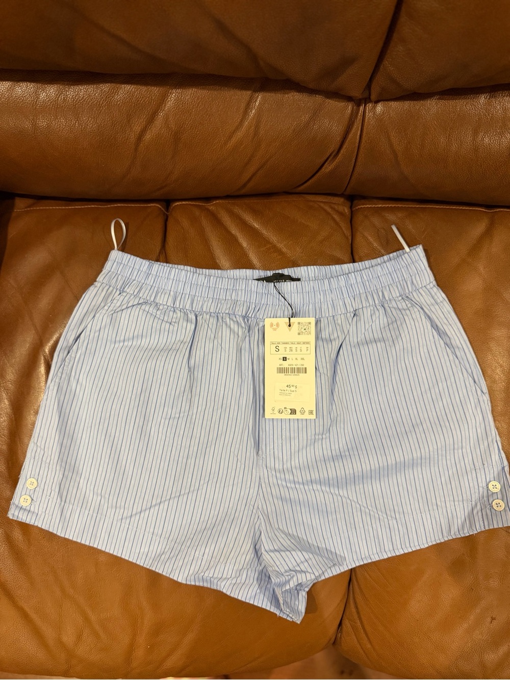 Light Blue Boxer Women’s Shorts